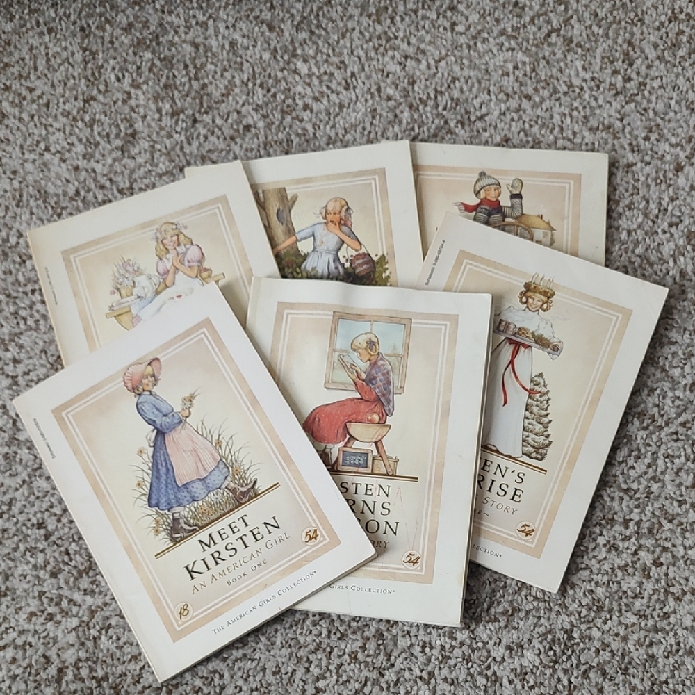Vintage American Girl Kirsten Book Set